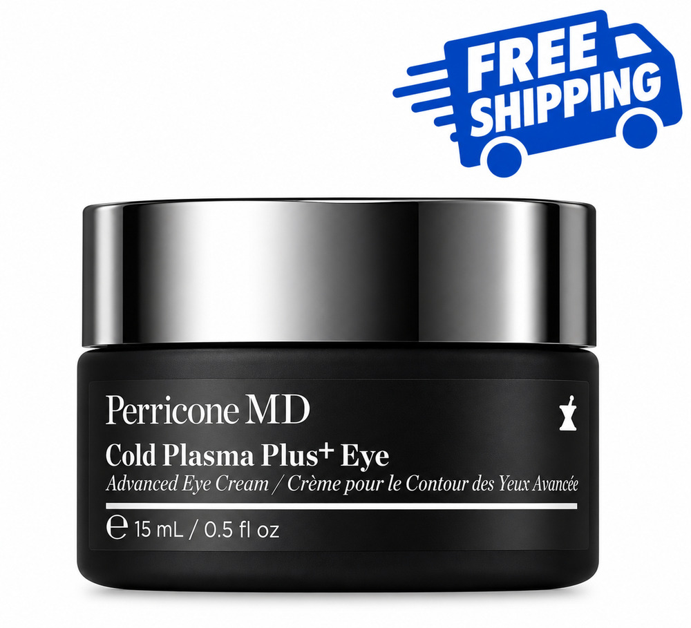 NEW Perricone MD Cold Plasma Plus+ Eye Cream 15ml 0.5oz Anti Aging